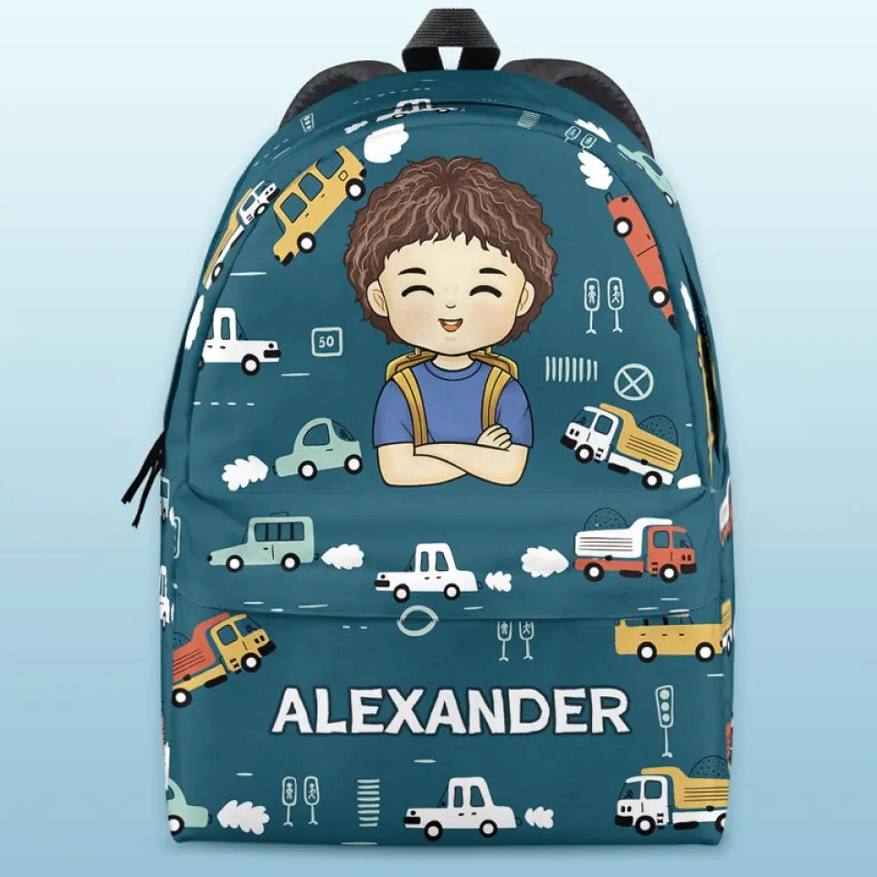Opsferent Personalized Kids’ Backpack – Custom “I’m Back” Back-to-School Gift for Children
