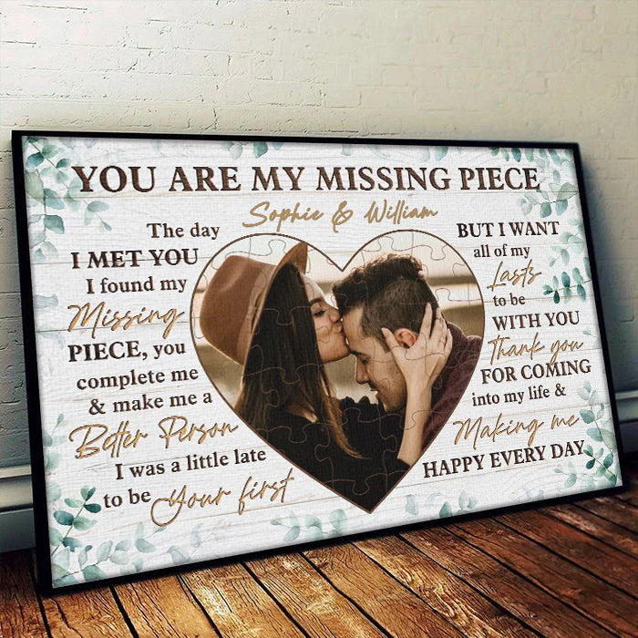 Opsferent | The Forever Statement: Personalized Lasts & Firsts Couple Poster